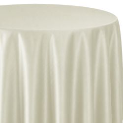 Satinessa Ivory - 132” Round