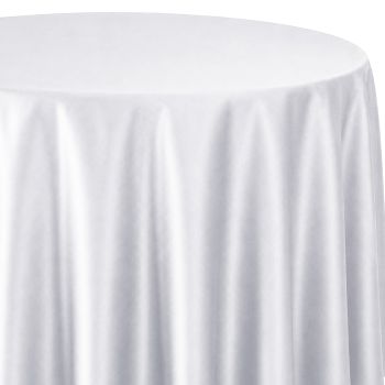 Satinessa White - 108" Round