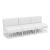 Sea-Breeze - Modular 3-Piece Sofa - White Sea-Breeze - Modular 3-Piece Sofa - White