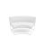 Sea-Breeze - Curved Lounge Chair - White Sea-Breeze - Curved Lounge Chair - White