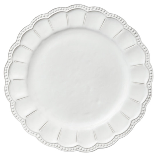 Bella Charger Plate (White)