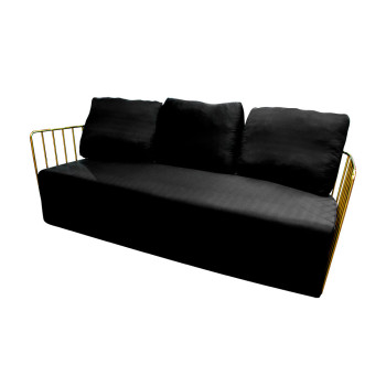 Reflection Accent Sofa Bars (Gold-Black)