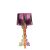 GH Bourgie Lamp Metallic Pink GH Bourgie Lamp Metallic Pink