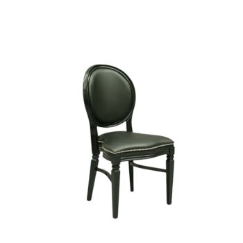 CHANDELLE® CHAIR BLACK - CUSHION BLACK