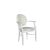 CHANDELLE® ARMCHAIR WHITE - CUSHION IVORY CHANDELLE® ARMCHAIR WHITE - CUSHION IVORY