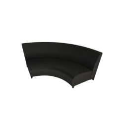 GH ENDLESS CURVE 188CM SOFA BLACK