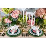 Capri olive green champagne flute with textured diamond pattern and short stem, elegant event glassware for weddings and toasts, rack of 36.