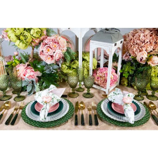 Capri olive green champagne flute with textured diamond pattern and short stem, elegant event glassware for weddings and toasts, rack of 36.