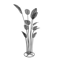 Metal Palm Tree (Black)