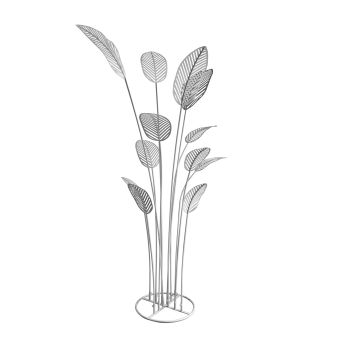 Metal Palm Tree (Silver)