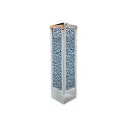Reflection Column 8' Wave (Laser Cut Silver) (Blue)