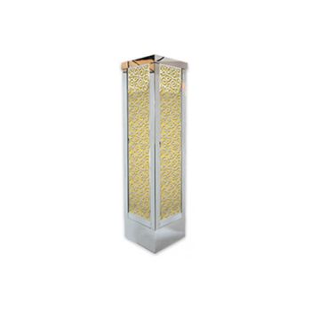 Reflection Column 8' Wave (Laser Cut Silver) (Yellow)