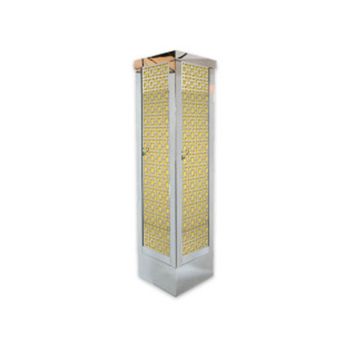 Reflection Column 8' Target (Laser Cut Silver) Yellow