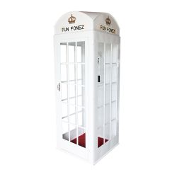 Luxury Telephone Booth (White)