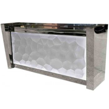 Reflection Bar 8' (Eruption) Extravaganza Silver
