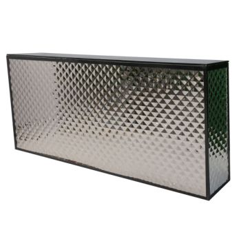 Reflection Bar 8' Diamond (Black with Silver)