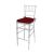 Chiavari Barstool Clear Resin Cushion Brick