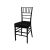 Chiavari Chair Black Cushion Black