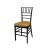 Chiavari Chair Black Cushion Gold