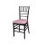Chiavari Chair Black Cushion Light Pink