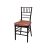 Chiavari Chair Mahogany Cushion Coral