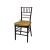 Chiavari Chair Mahogany Cushion Gold