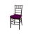Chiavari Chair Mahogany Cushion Magenta