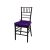 Chiavari Chair Mahogany Cushion Purple