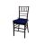 Chiavari Chair Mahogany Cushion Royal Blue