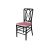 Clash Chair Black Cushion Light Pink