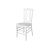 Clash Chair White Cushion White