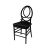 Infinity Chair Black Cushion  Black                   