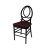 Infinity Chair Black Cushion  Brown       