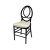Infinity Chair Black Cushion  Ivory                         