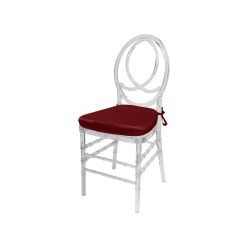 Infinity Chair Clear Cushion Brick                         