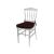 Napoleon Clear Chair Cushion Brown Napoleon Clear Chair Cushion Brown