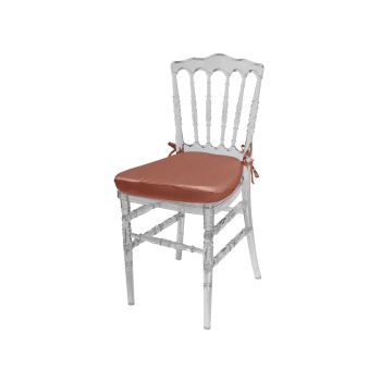 Napoleon Clear Chair Cushion Coral 