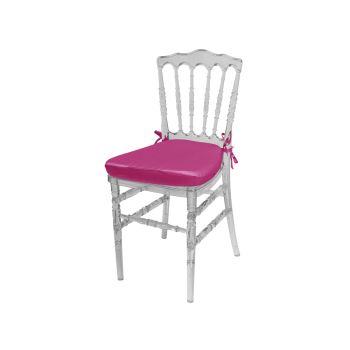 Napoleon Clear Chair Cushion Fuchsia 