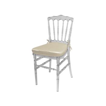 Napoleon Clear Chair Cushion Ivory 