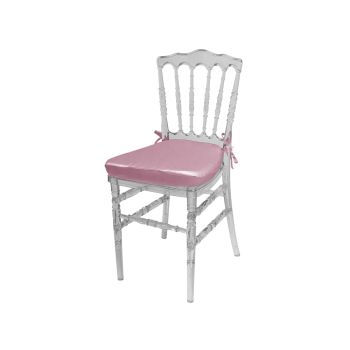 Napoleon Clear Chair Cushion Light Pink 
