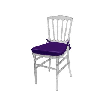 Napoleon Clear Chair Cushion Purple 