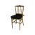 Napoleon Gold Chair Cushion Black Napoleon Gold Chair Cushion Black