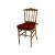 Napoleon Gold Chair Cushion Brick Napoleon Gold Chair Cushion Brick