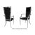 Vanderbilt Armchair Silver Cushion Black Vanderbilt Armchair Silver Cushion Black