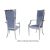 Vanderbilt Armchair Silver Cushion Dusty Blue Vanderbilt Armchair Silver Cushion Dusty Blue