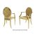 Veronica Armchair Gold Cushion Gold