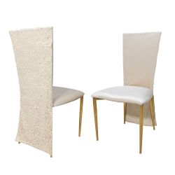 Rhapsody Chair Gold Cushion Ivory