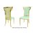 Rockefeller Chair Gold Cushion Mint
