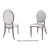 Tiffany Chair Rose Gold Cushion White
