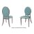 Tiffany Chair Rose Gold Cushion Tiffany Blue